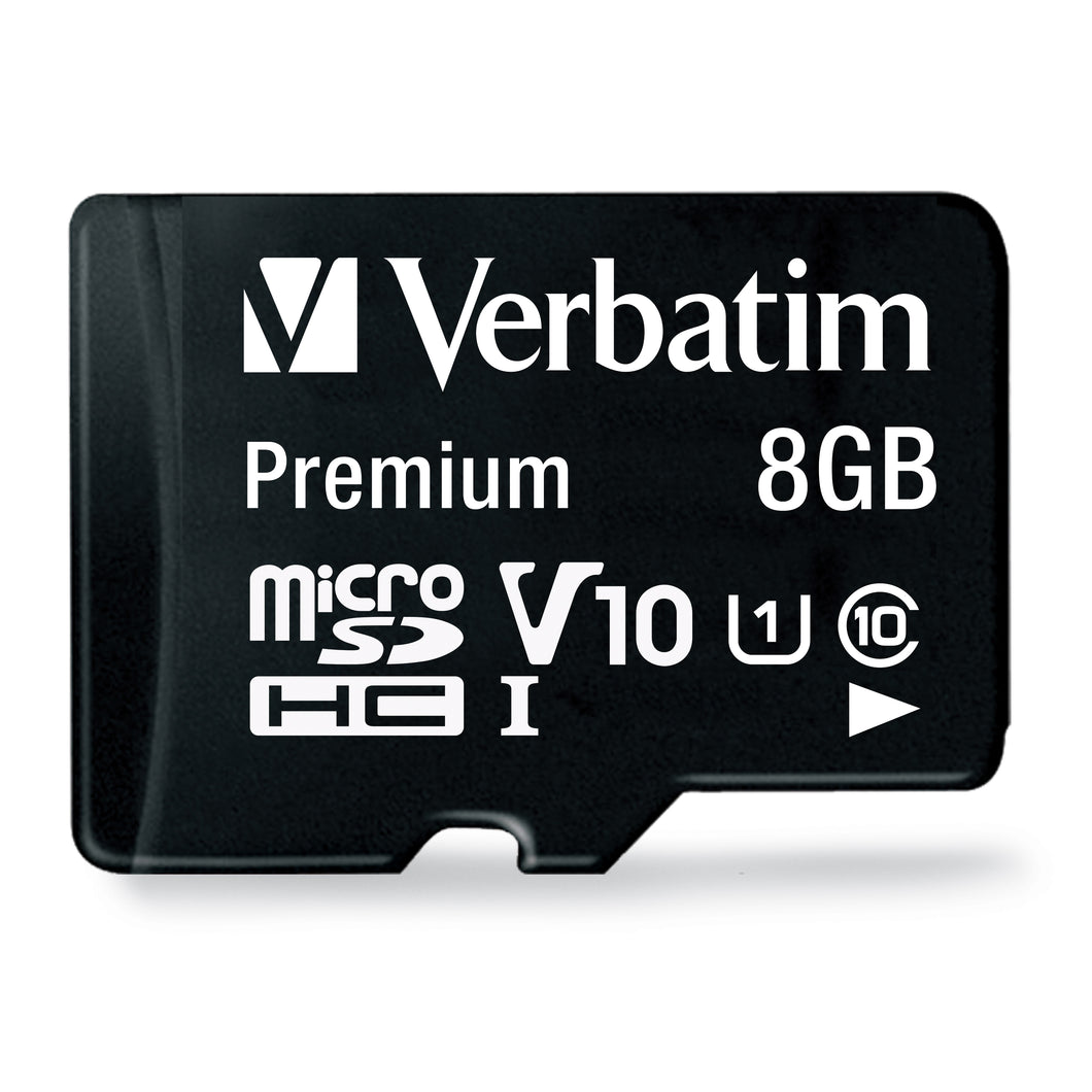 8GB Prem Microsdhc Uhs-1 Class 10W Adap