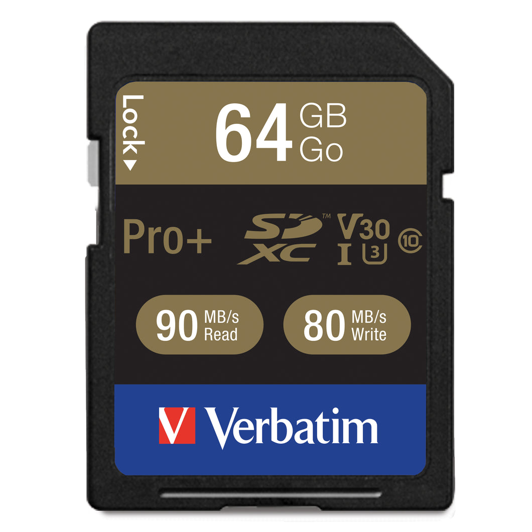 64GB Pro+600X Sdxc Uhs-I U3 Cls 10Card