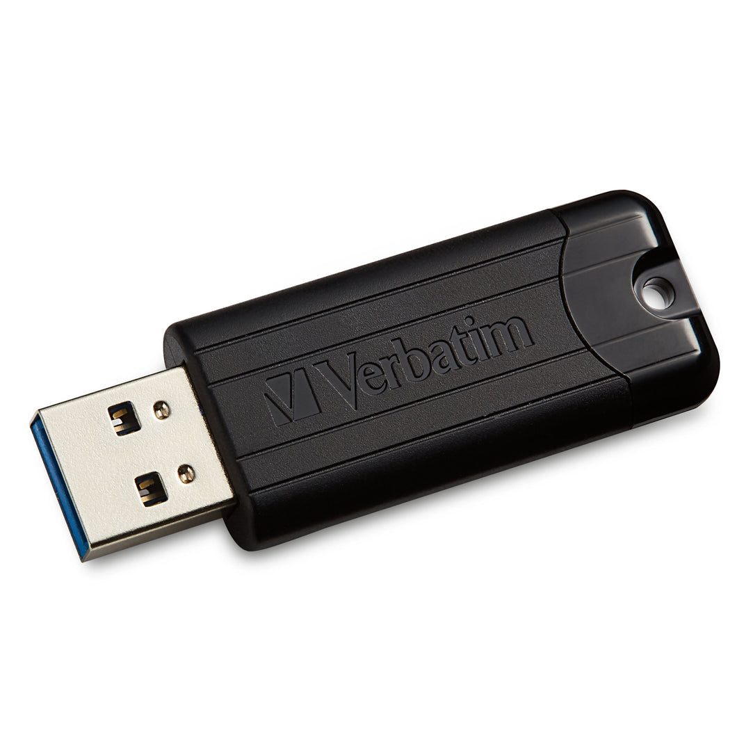 USB 3.0 64GB Sng Pinstripe Black