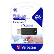 Cargar imagen en el visor de la galería, 256GB Pinstripe Usb 3.0 Flash Drive
