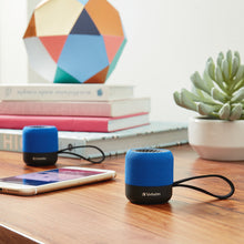 Cargar imagen en el visor de la galería, WIRELESS MINI BUETOOH SPEAKER BLUE
