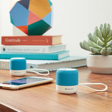 Cargar imagen en el visor de la galería, WIRELESS MINI BUETOOH SPEAKER TEAL
