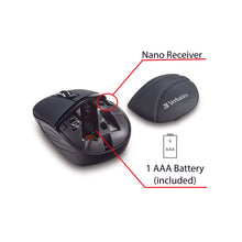 Cargar imagen en el visor de la galería, Wireless Opt. Mouse, Commuter - Graphite
