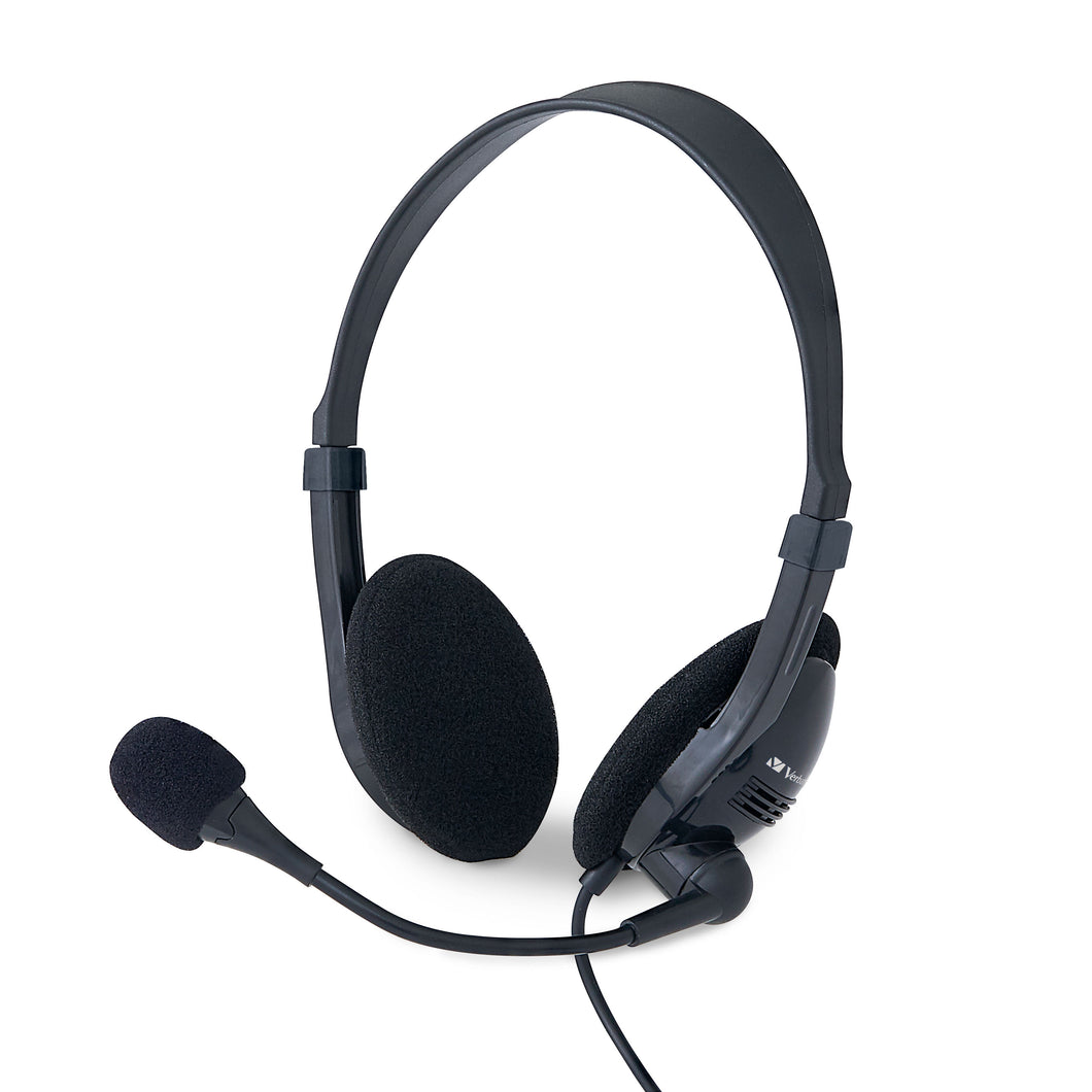 Stereo Headset with Microphone and In-Line Remote