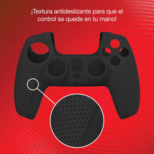 Cargar imagen en el visor de la galería, Protective Covers For Use With Playstation®5 Dualsense™ Wireless Controllers – 2Pk – Black, Red
