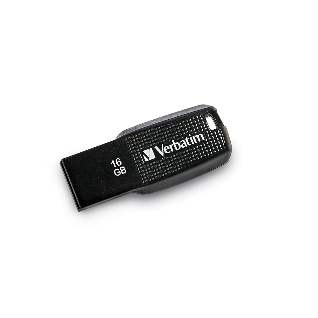 16GB Ergo Usb Flash Drive - Black