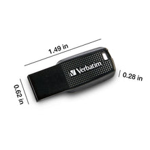 Cargar imagen en el visor de la galería, 16GB Ergo Usb Flash Drive - Black
