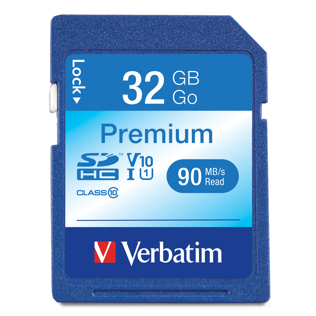 32GB Premium Sdhc Uhs-I V10Cls 10 Card