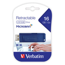 Cargar imagen en el visor de la galería, 16GB USB Blue Retract (R)
