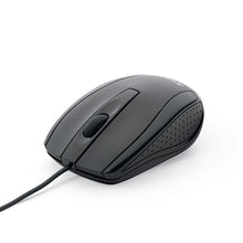 Cargar imagen en el visor de la galería, Bravo Wired Optical Mouse - Black
