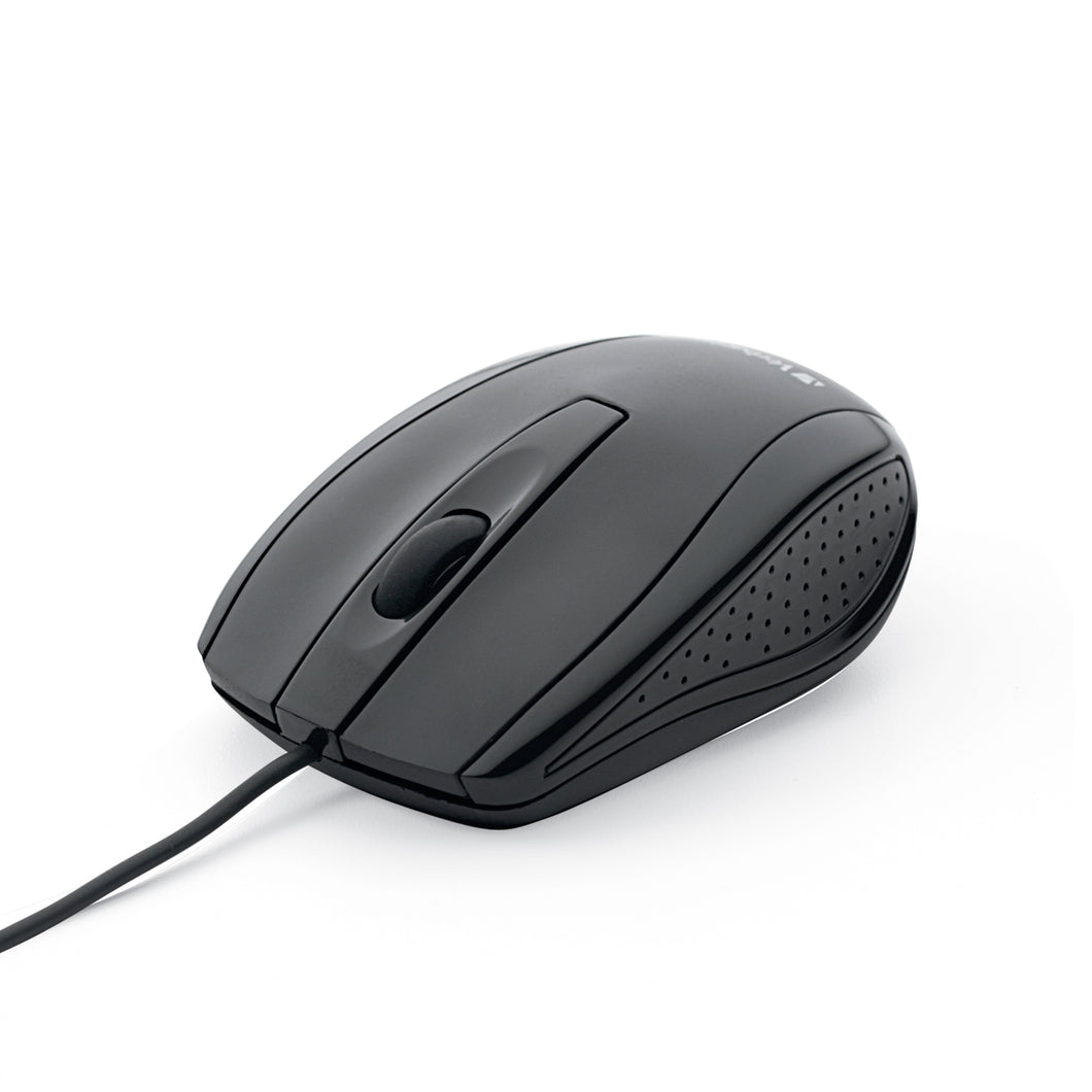 Bravo Wired Optical Mouse - Black