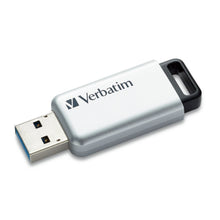 Cargar imagen en el visor de la galería, 16GB Store &#39;N&#39; Go Secure Pro Usb 3.0 Flash Drive With Aes 256 Hardware Encryption - Silver
