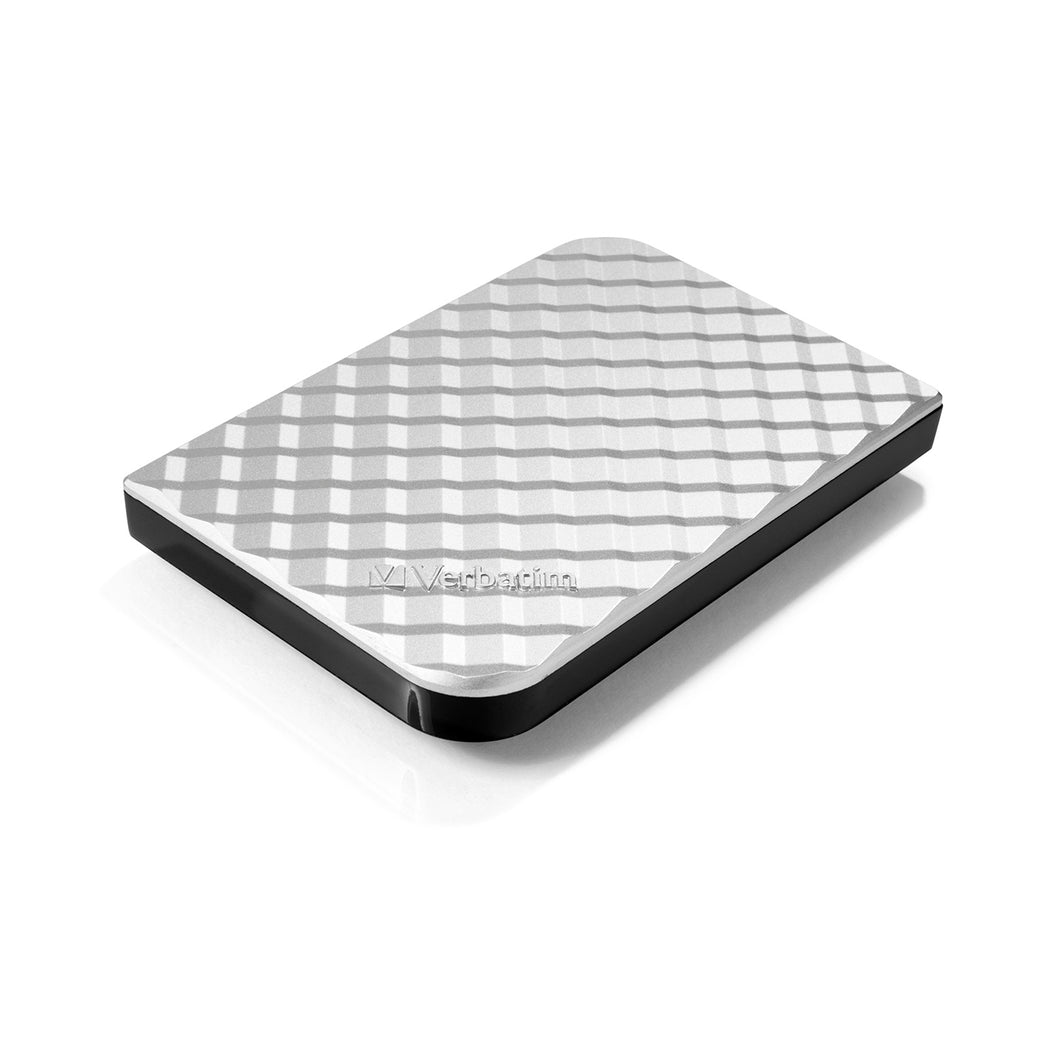 1TB Store ‘n’ Go Portable Hard Drive, USB 3.0 – Diamond Silver