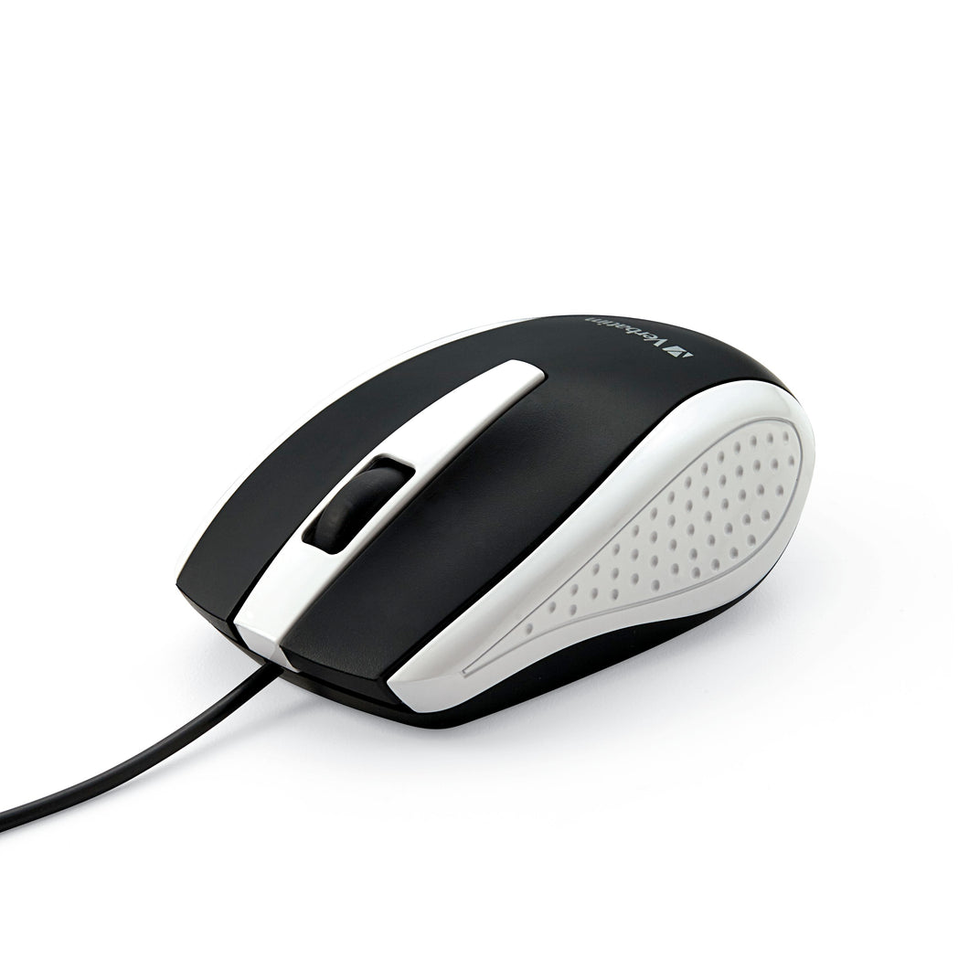 Wired Optical Bravo Mouse - White