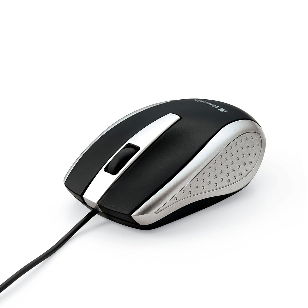 Wired Optical Bravo Mouse - Silver