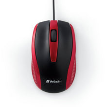 Cargar imagen en el visor de la galería, Wired Optical Bravo Mouse - Red
