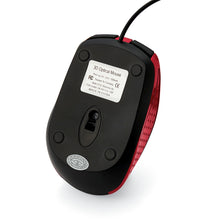 Cargar imagen en el visor de la galería, Wired Optical Bravo Mouse - Red
