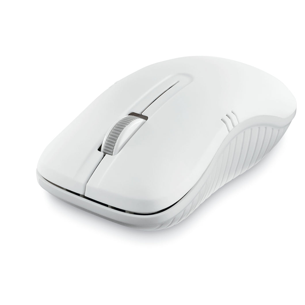 Wireless Opt. Mouse, Commuter-White