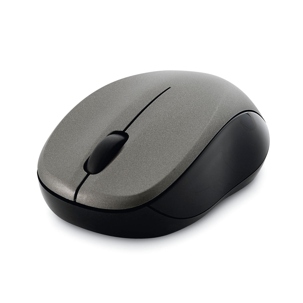 Silent Wireless Blue Led Mouse Graphite