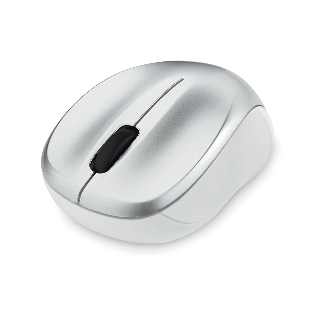 Silent Wireless Blue Led Mouse Silver