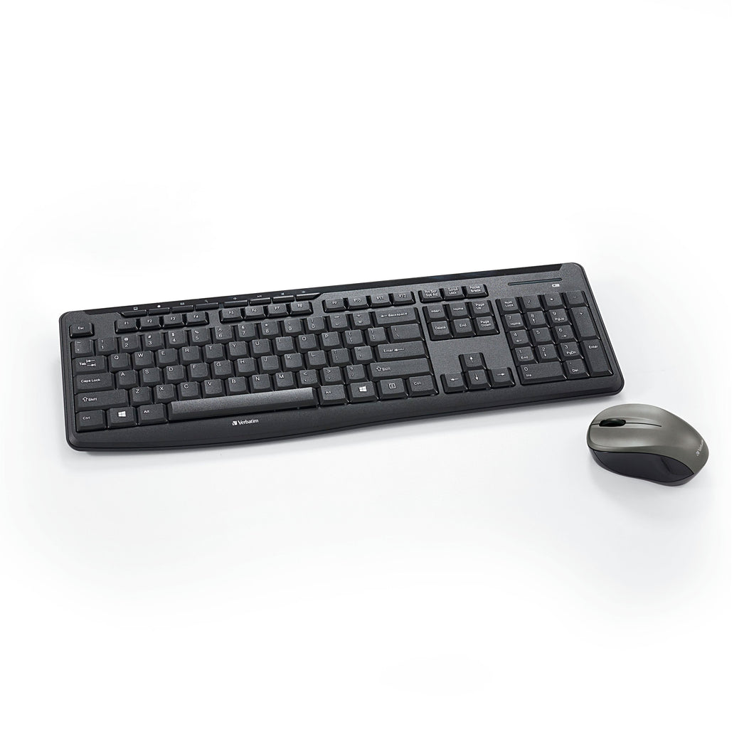 Wireless Silent Kbd Mouse Combo-Blk