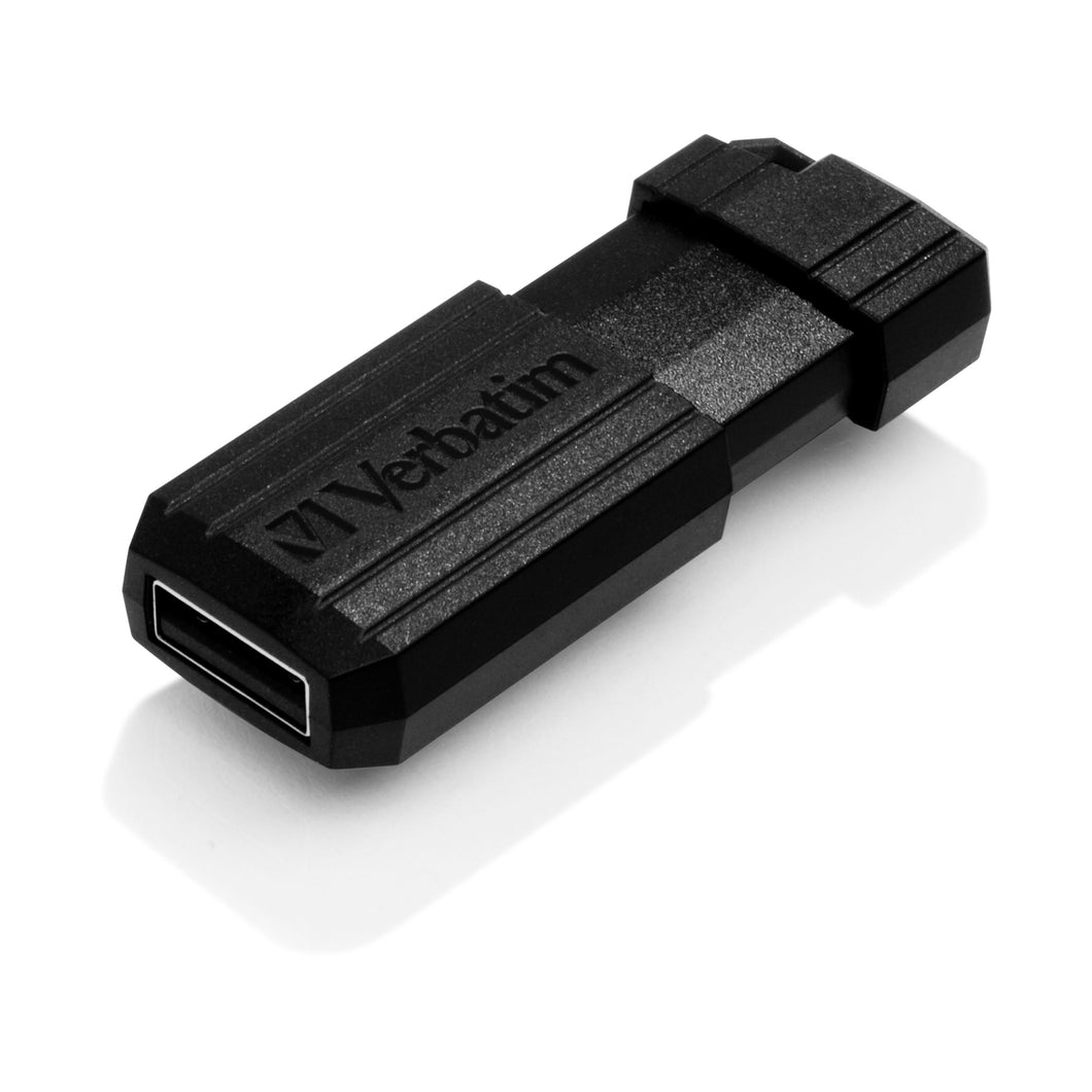 8GB Pinstripe USB Black