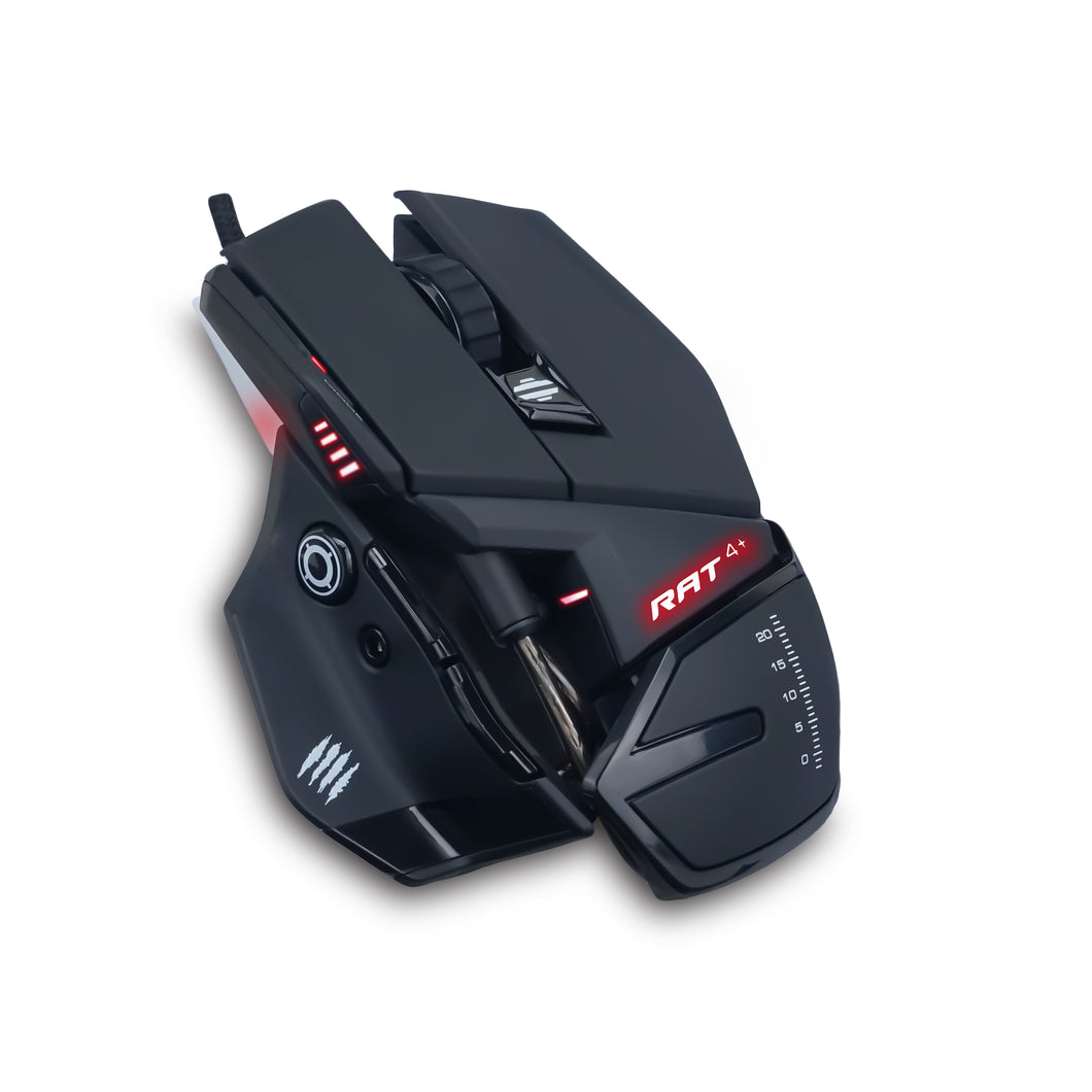 The Authentic R.A.T. 4+ Gaming Mouse Blk