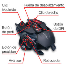 Cargar imagen en el visor de la galería, The Authentic R.A.T.Pro S3 Gaming Mou Bl
